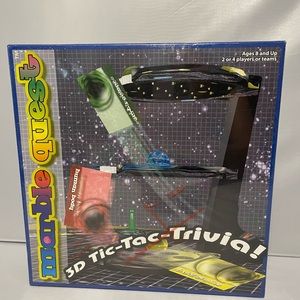 Marble Quest 3D Tic-Tac-Toe Game 2 To 4 Players Or Teams Age 8 And Up